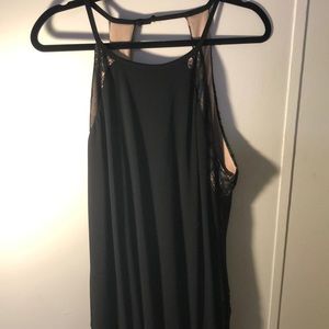 Long black dress